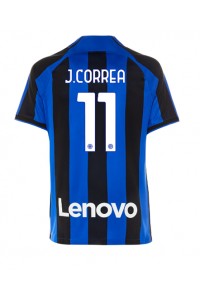 Inter Milan Joaquin Correa #11 Fotballdrakt Hjemme Klær 2022-23 Korte ermer